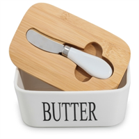 Ceramic butter dish  from MMCIS China